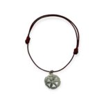 PULSERA ROSETA DE HILO AJUSTABLE