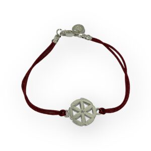 PULSERA ROSETA CON BROCHE