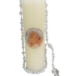KIT CIRIO PEREGRINACIÓN DE LA ORACIÓN Y ROSARIO DE ÓNIX